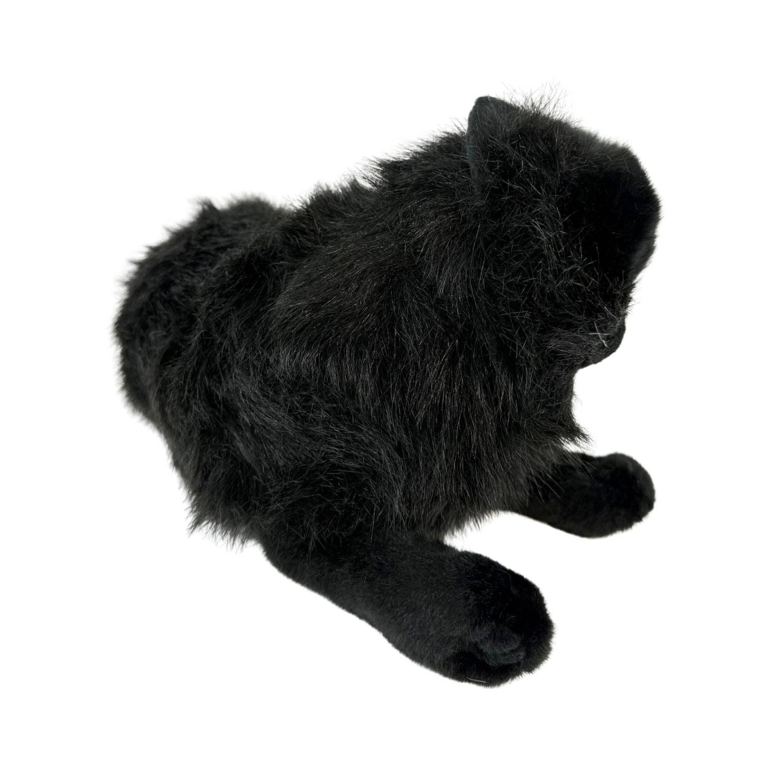 Bocchetta Plush Toys – Peluche - Cão por atacado – Onyx - Gato Preto - 38cm deitado5
