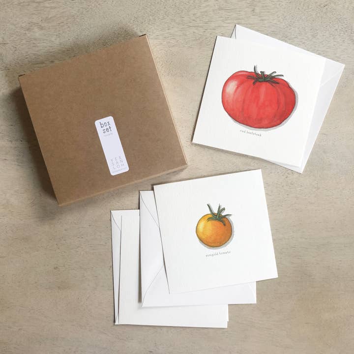 Coffret Cartes/Légumes. Tomates pour la vente par Yeesan Loh