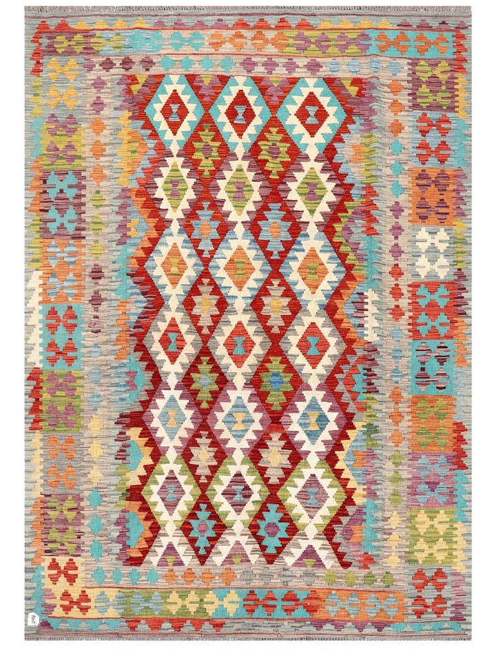 Maimana Afghanistan Kilim Tapijt - 282 x 199 cm voor wholesale door Imaco Rugs
