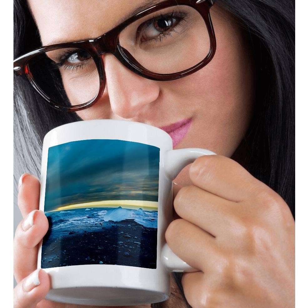 3dRose - Wholesale Coffee Mug - 3dRose, Bergy bits in beach landscape, Iceland, Mug9