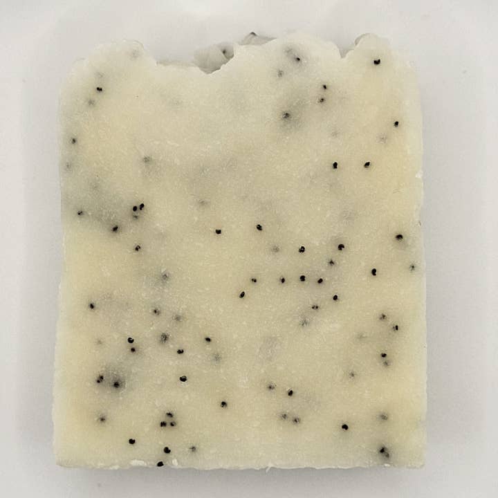 Pure Soap Studio - Wholesale Bar Soap - Peppermint Soap Moisturizing - Natural Soap - With Poppyseed