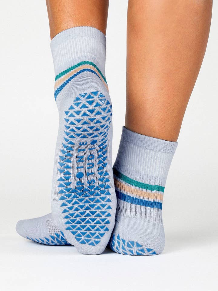 Artic Ice Women's Phoebe Ankle Grip Sock– No Slip Cotton Blend for Pilates & Barre for wholesale on Faire1