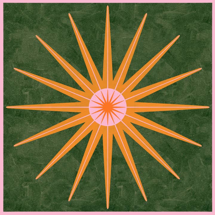 Nïma Nïma Studio - Vente Affiche d'art - « Paix intérieure » 1 Affiche d'art motivationnelle bohème céleste soleil2