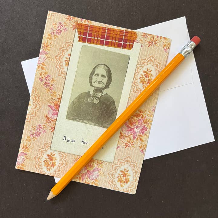 Bless Her Heart Note Card for wholesale by ZouZou's Basement