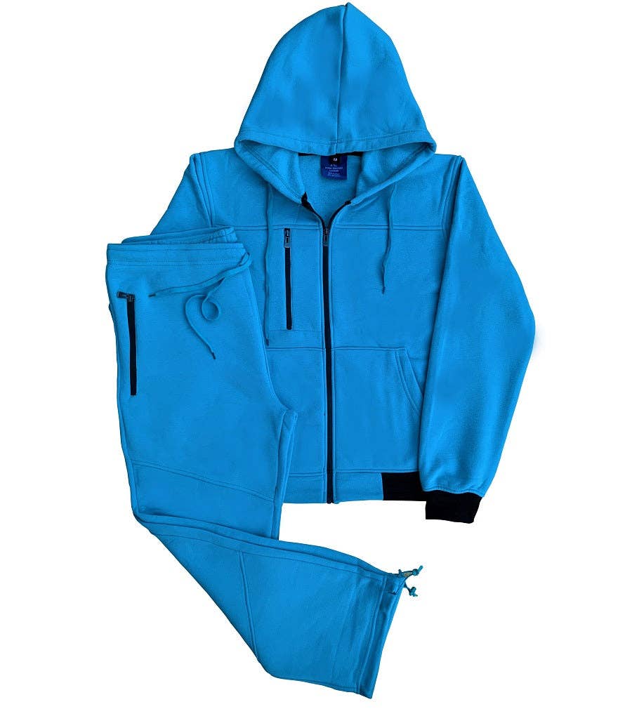 Royal Threads - Vente Survêtement – homme - Ensemble survêtement 2 pièces homme en molleton chaud11