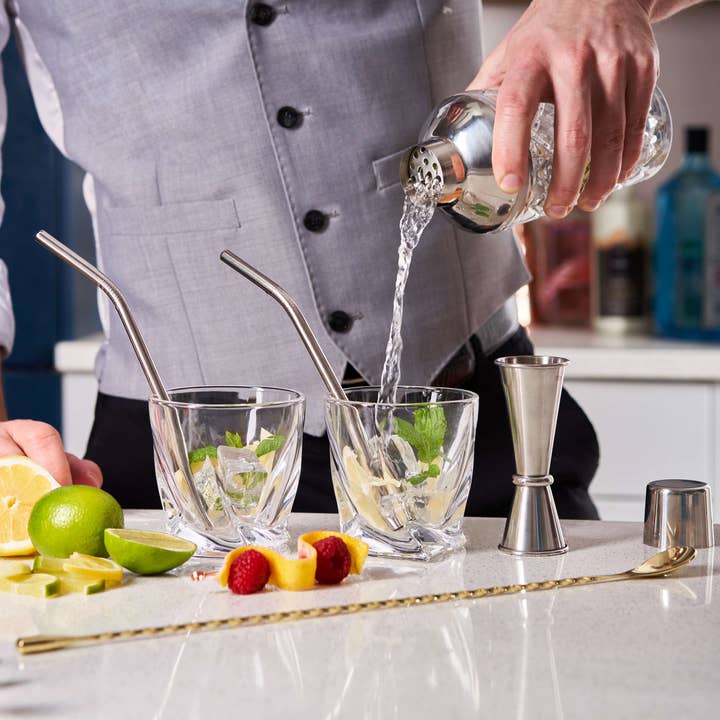 UBERSTAR - Wholesale Bar Tool - Cocktail Barspoon 40cm Weighted Teardrop3