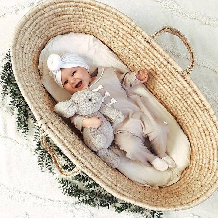 Casside Liliac Marble Bodysuit with White Bows for wholesale by briobebe. inc