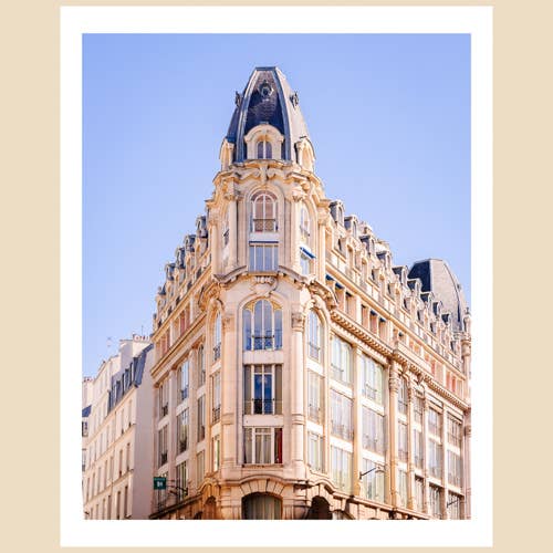 Paris Art Print (8x10): Rue Réaumur, Early Afternoon for wholesale by Charlotte to Paris