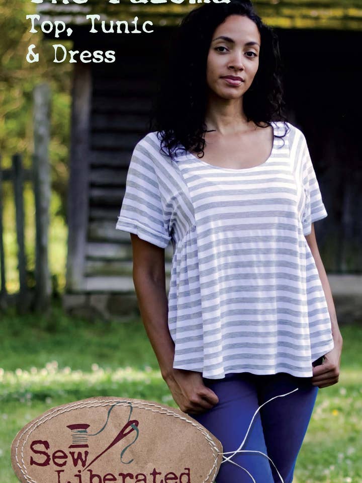 Paloma Top, Tunic & Dress Sewing Pattern for wholesale by Sew Liberated Sewing Patterns