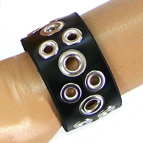 Bracelet en cuir à larges tentacules pour la vente par Axovus