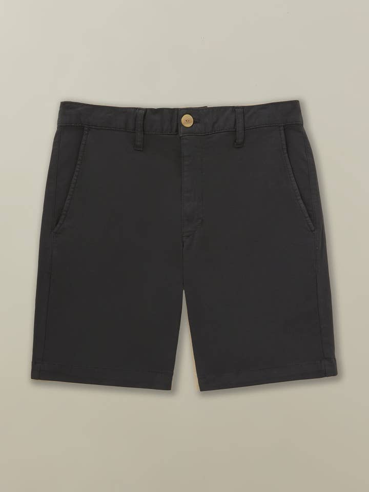 Short Brooklyn pour homme en sergé japonais teint en pièce pour la vente par Road to Nowhere Clothing