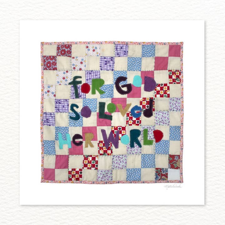 "Her World" Print for wholesale by Mollie Donihe