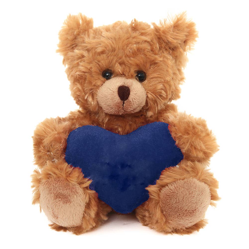 Plushland – Großhandel Kuschel-/Plüschtier – Kind & Baby – 15 cm großer Bär mit Herz | Individueller Herz-Valentinstags-Teddybär1