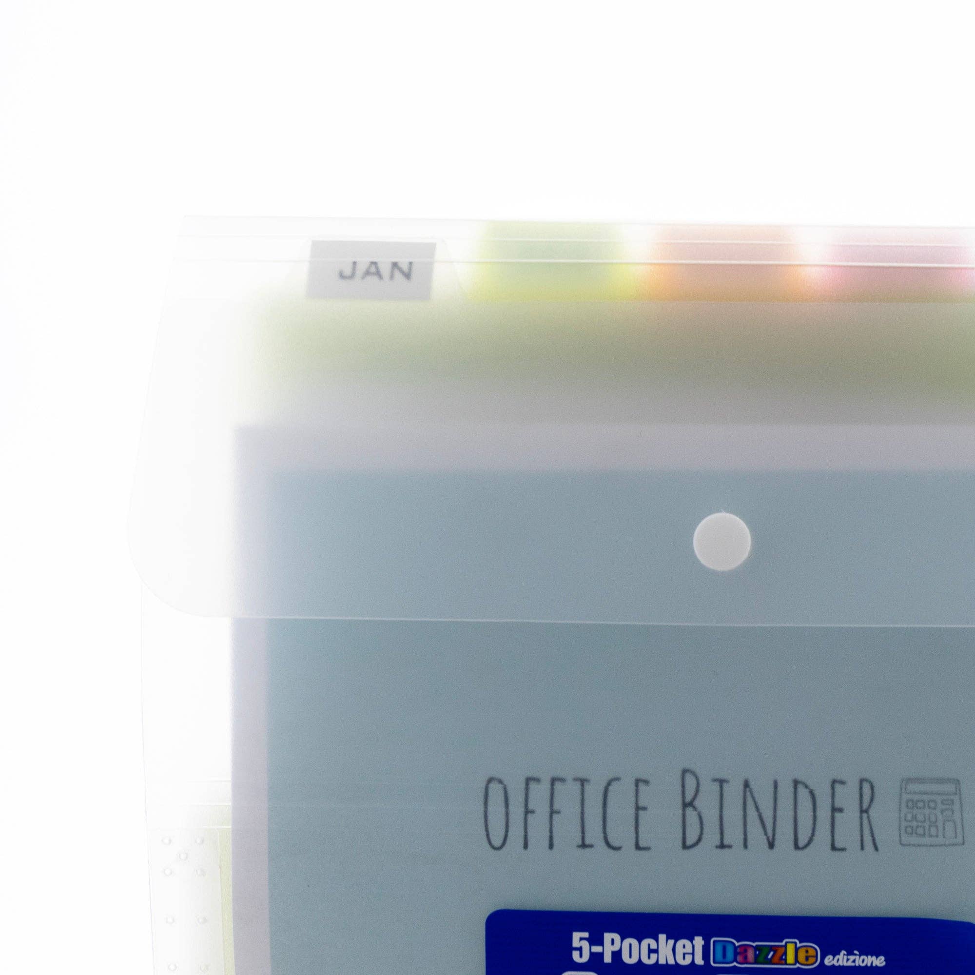 Luna Office Supply -  Everyday Essential - Wholesale Stationery/notecard set - Expanding File Folder Letter Size Vertical Poly 5-Pocket1