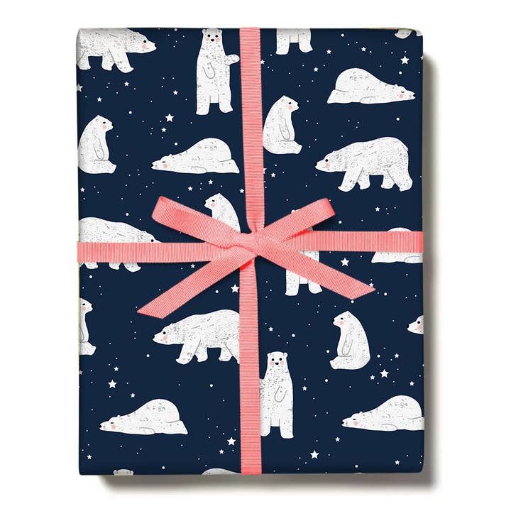 WINTER ISBJØRNE Julegaveindpakning til ham, hende for engroshandel hos Central 23 Cards