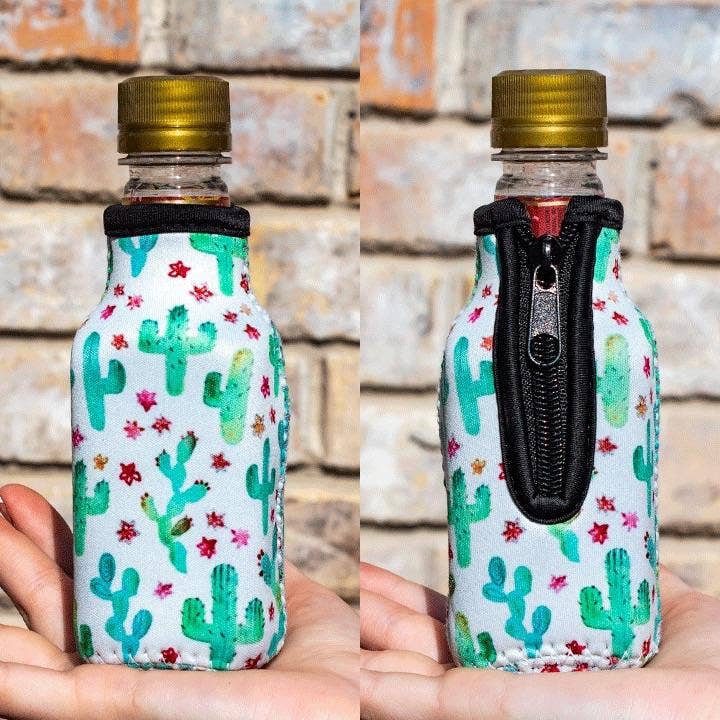 Drink Handlers - Wholesale Drink Huggers & Koozies - Cactus 8oz Mini Bottleneck Cooler - Limited Edition*0