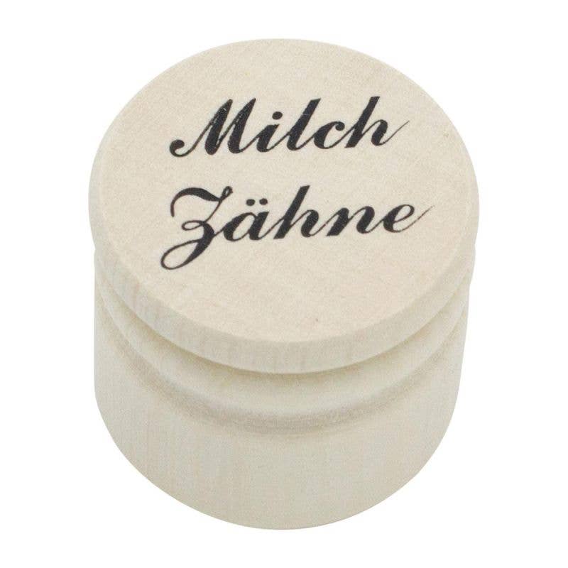 GICO Spielwaren - Wholesale Milk/Juice Bottle - Milk Tooth Box Made of Wood with Screw Cap Ø 3.5 cm0