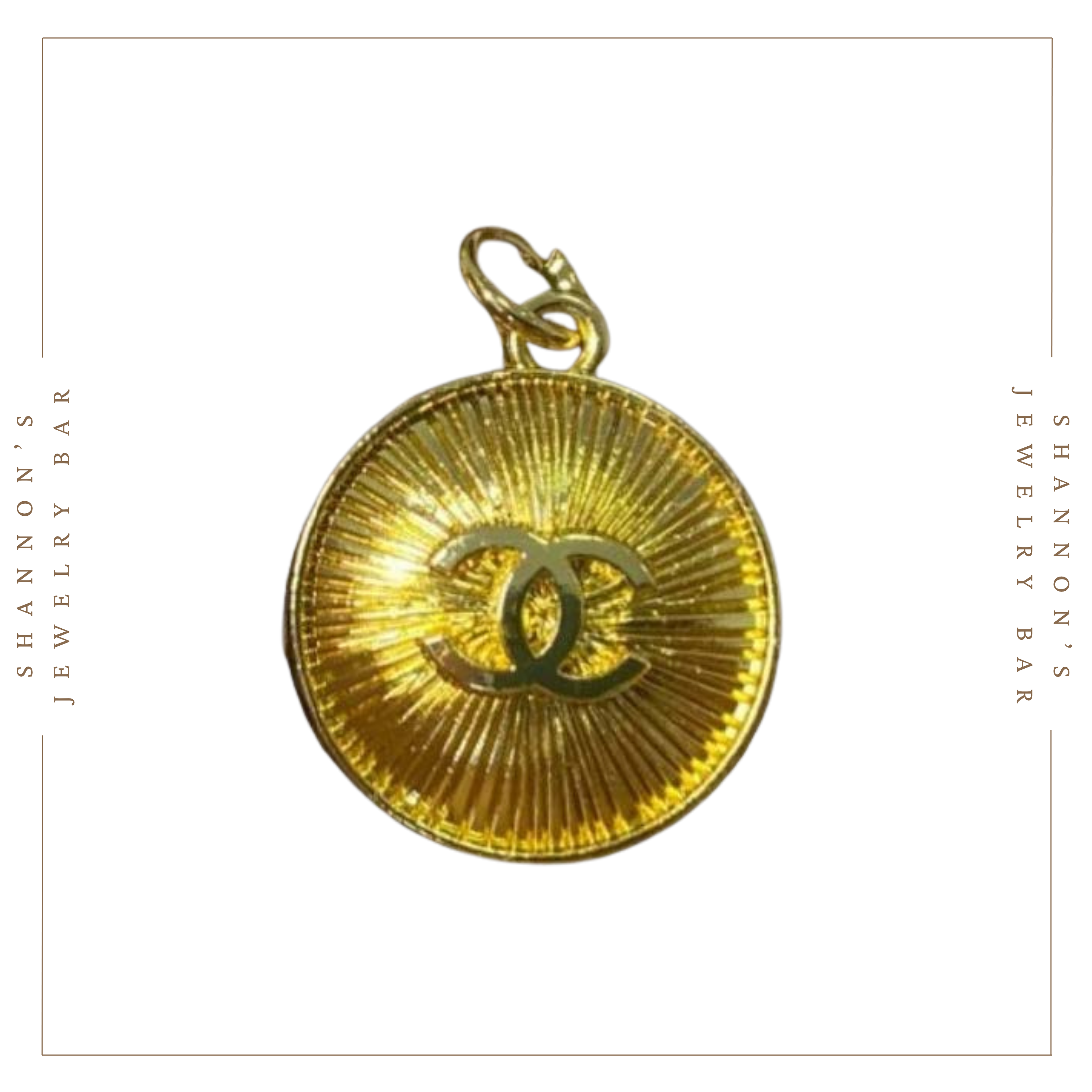 Shannon's Jewelry Bar - Vendita all'ingrosso Ciondolo/pendente - CHANEL Ciondolo con Cerniera Oro CC Rotondo 20mm7