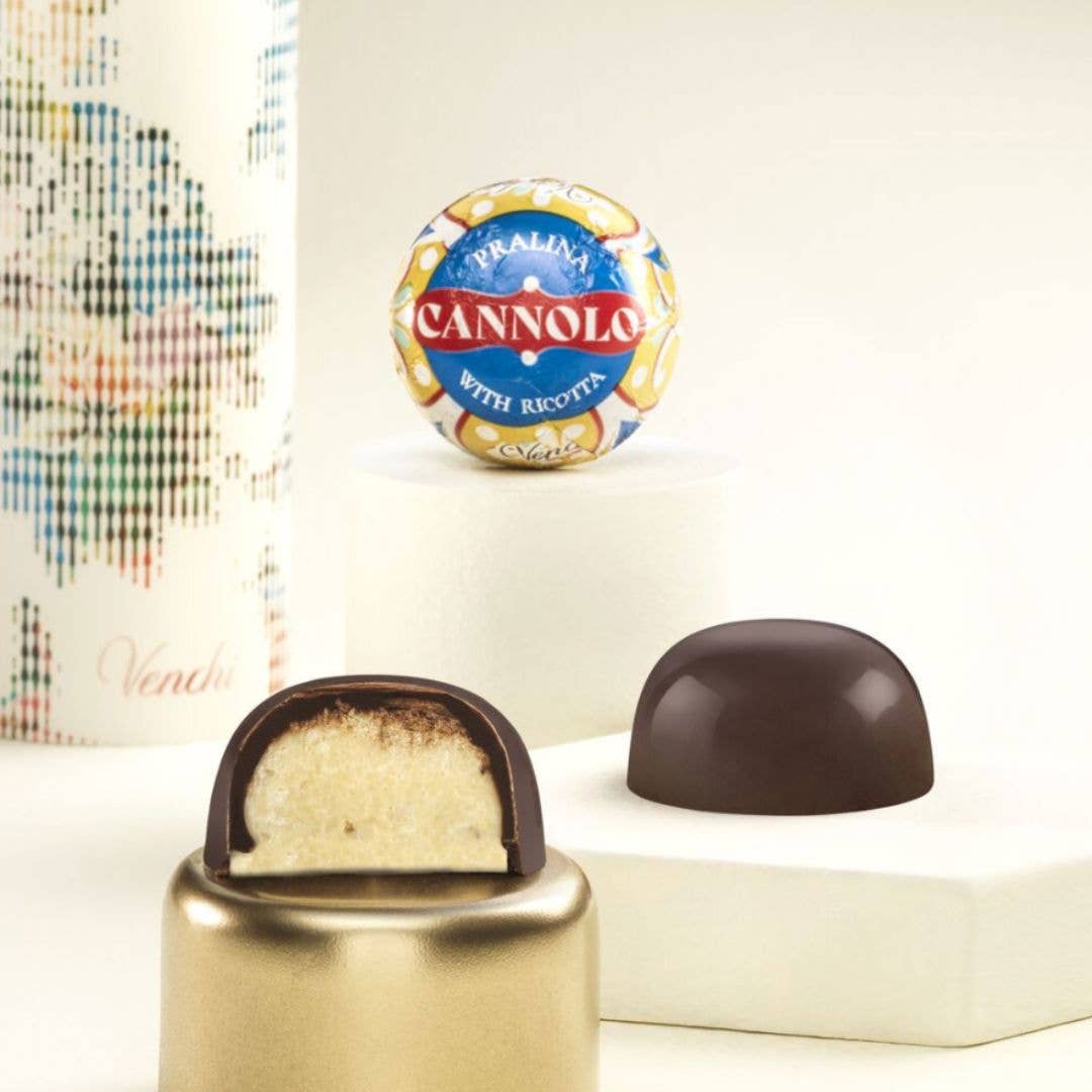 Venchi - Wholesale Chocolate - Cannoli Inspired Ricotta Filled Chocolate - Italian Gourmet1