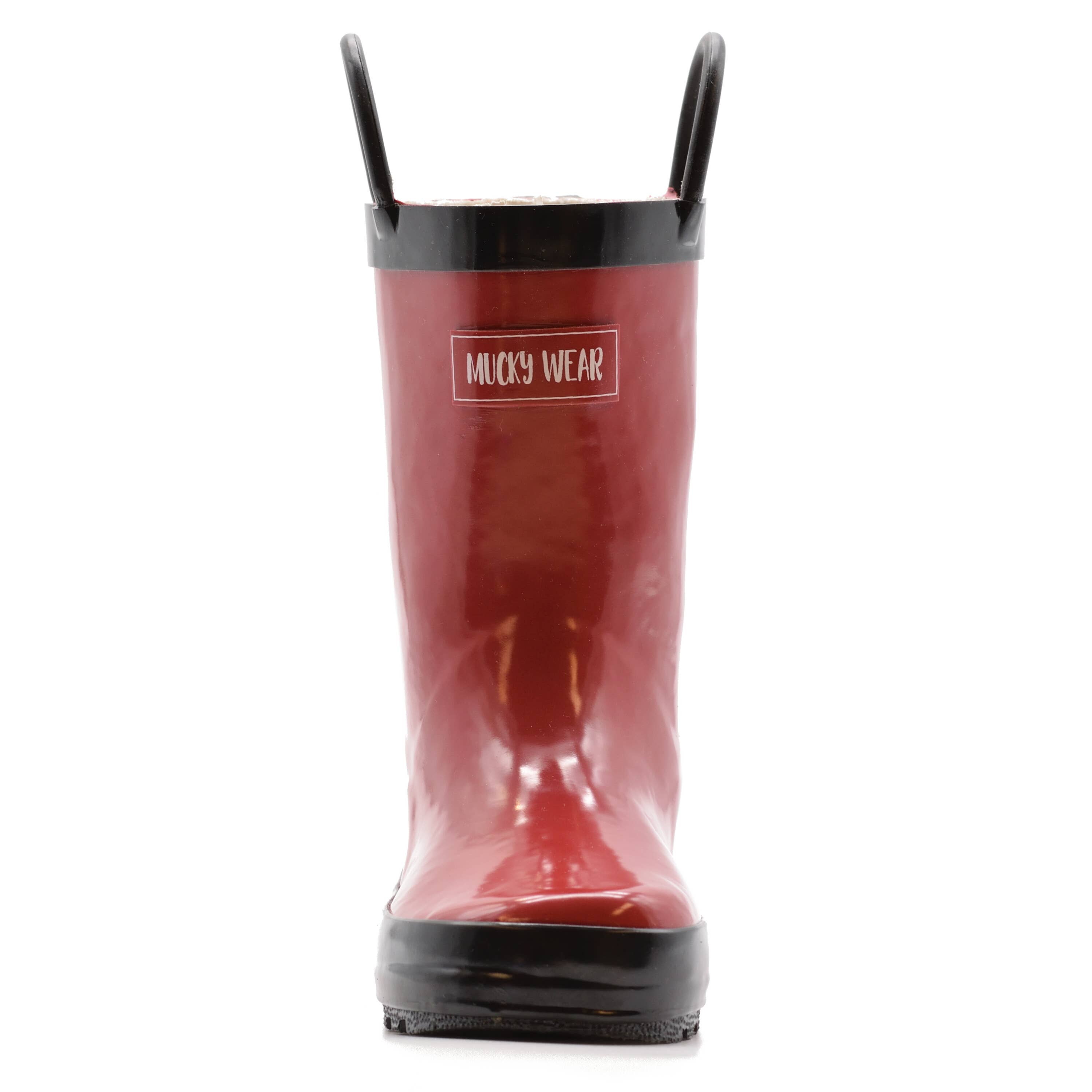 Mucky Wear - Wholesale Booties - Women's - Red/Black Loop Boot4