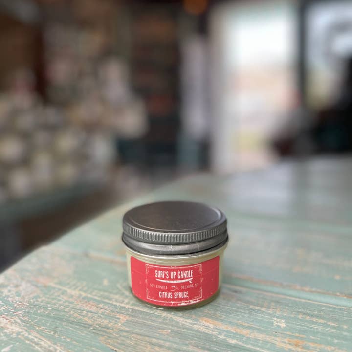 Surfs Up Candle - Wholesale Jar/filled candle - Citrus Spruce Mason Jar Candle - Original Collection3