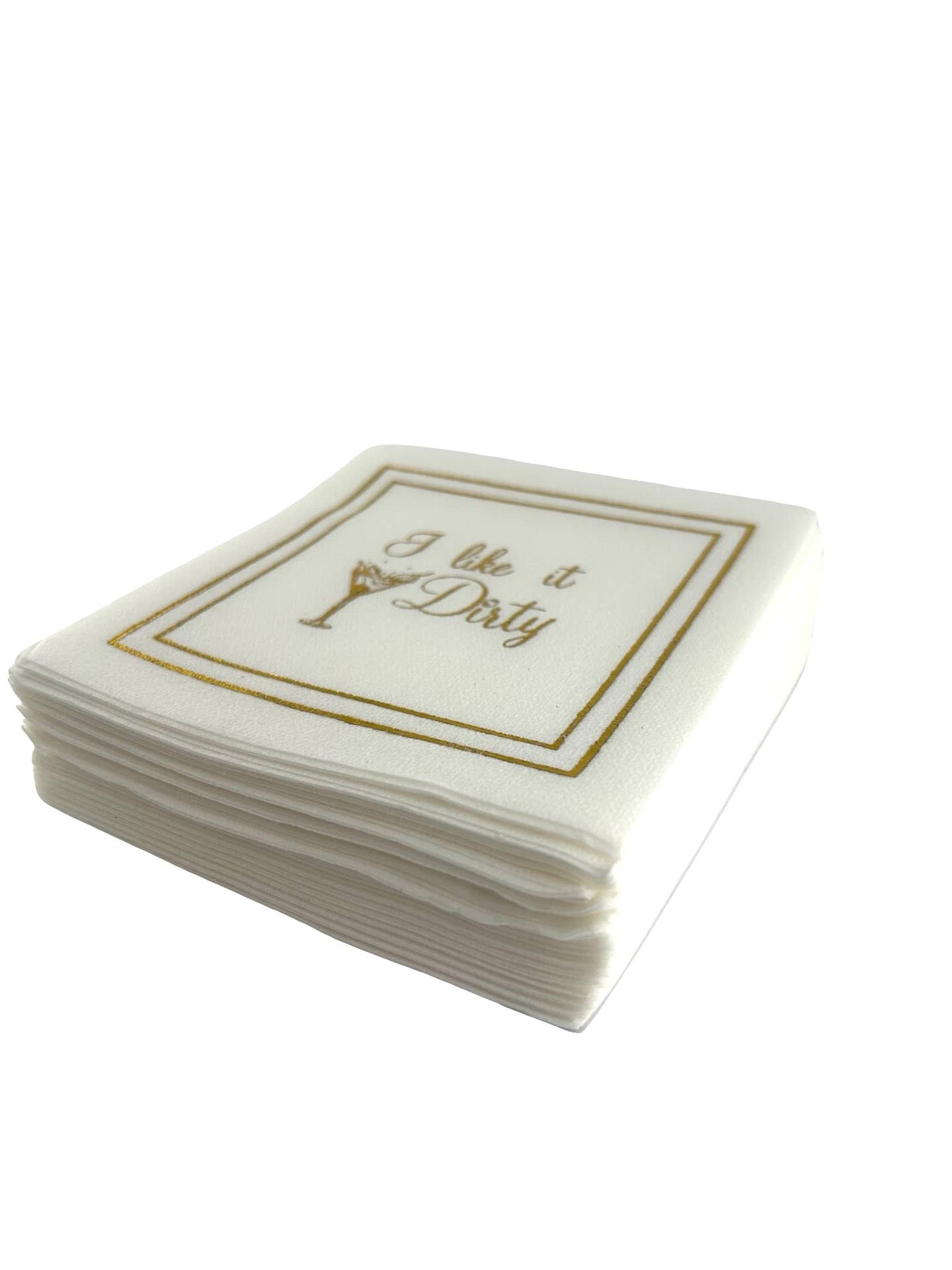 Maven Home - Wholesale Disposable Napkin - Linen-Feel Cocktail Napkins, Dirty3