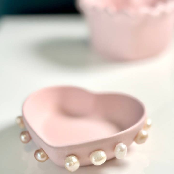 Heart Ring Dish for wholesale by Chic Chaos Home