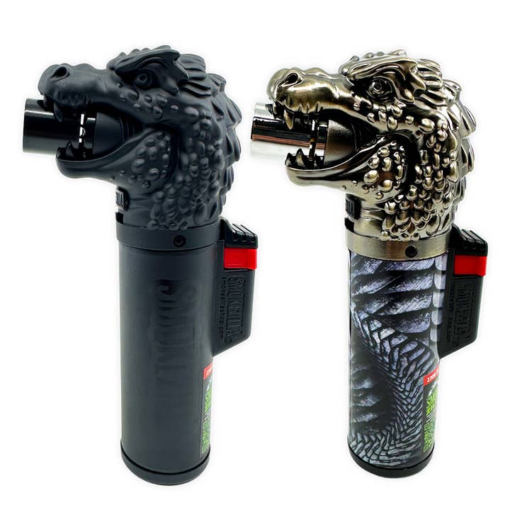 Novelty Closeout - Wholesale Classic Toy - Kids - Torch Blue Dragon Torch Lighter Assortment-