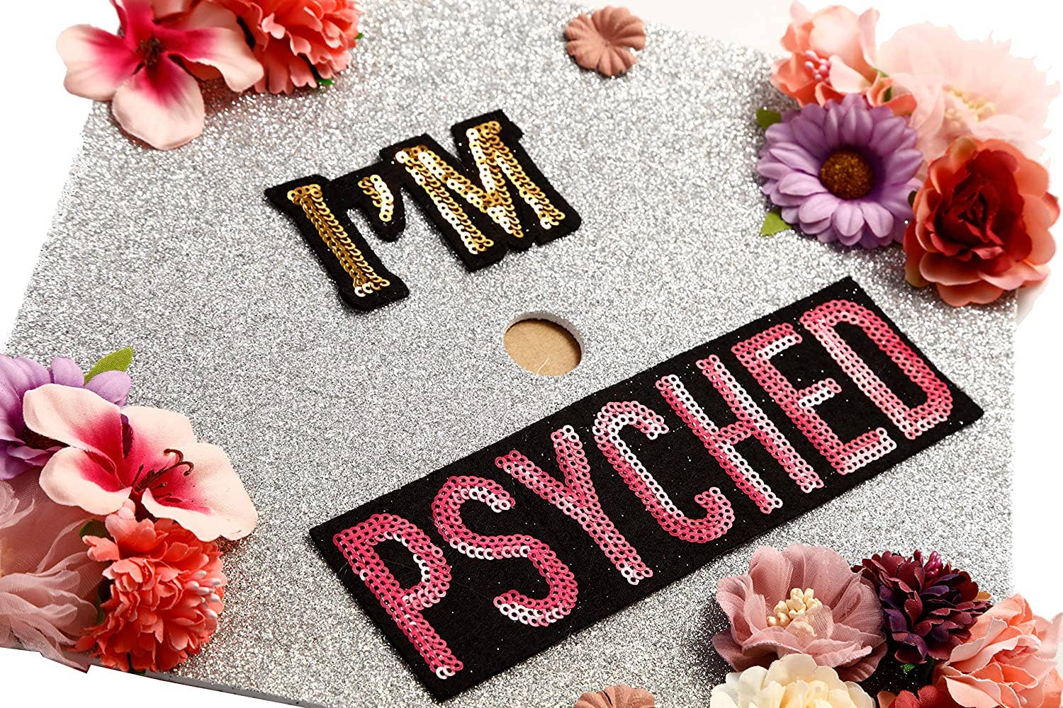 Once Upon A Time - Vendita all'ingrosso Cappello/Corona da festa - Decorazione floreale fatta a mano per cappello di laurea6