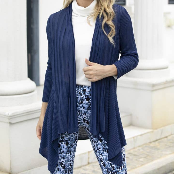 Cardigan bidirezionale per la vendita all'ingrosso da parte di Orange Fashion Village