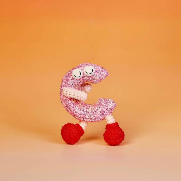 Letter Man: Your Alphabet Friends – Perfect Gift for wholesale by Momo & Loloc Crochet