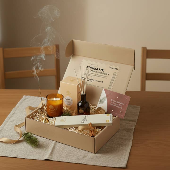 Shangri-La Collection (diffusor, stearinlys, røgelse, brænder) for engroshandel hos Aromatik Australia