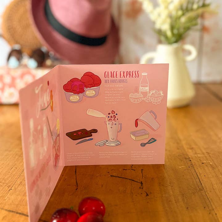 Ceci Rjass Illustration - Wholesale Recipe Card - June Recipe Card - Focus on Strawberries2