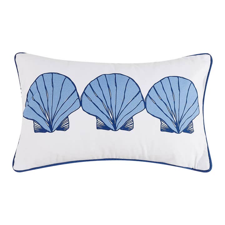 Peking Handicraft - Wholesale Throw/Decorative Pillow - Scallops Printed Pillow - Kate Nelligan