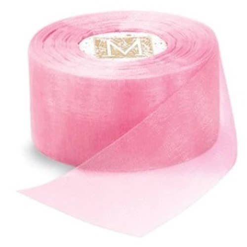 Ruban Organdy - Rose pour la vente par MIDORI Inc.