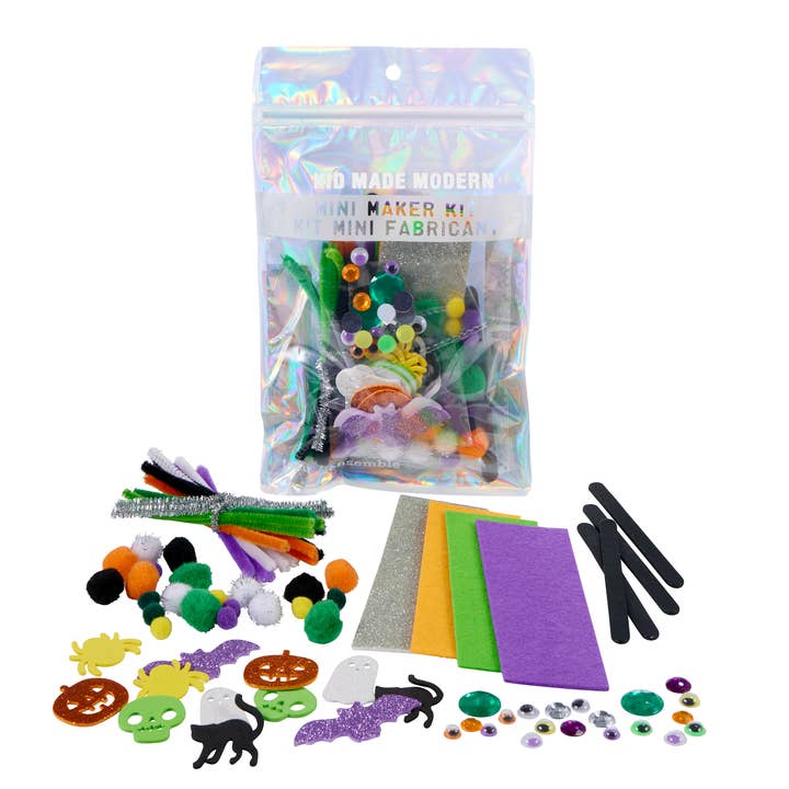 Kid Made Modern - Wholesale DIY Craft Kit - Kids - Mini Maker Kit - Halloween Craft0