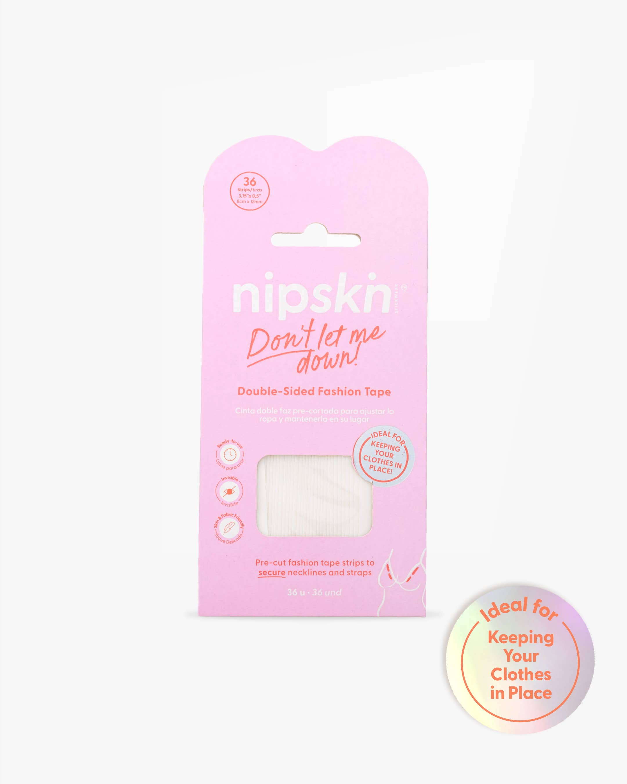 Nipskin Stickwear – wholesale Fashion/breast tape – Women’s – Don’t Let Me Down - Fashion Tape1