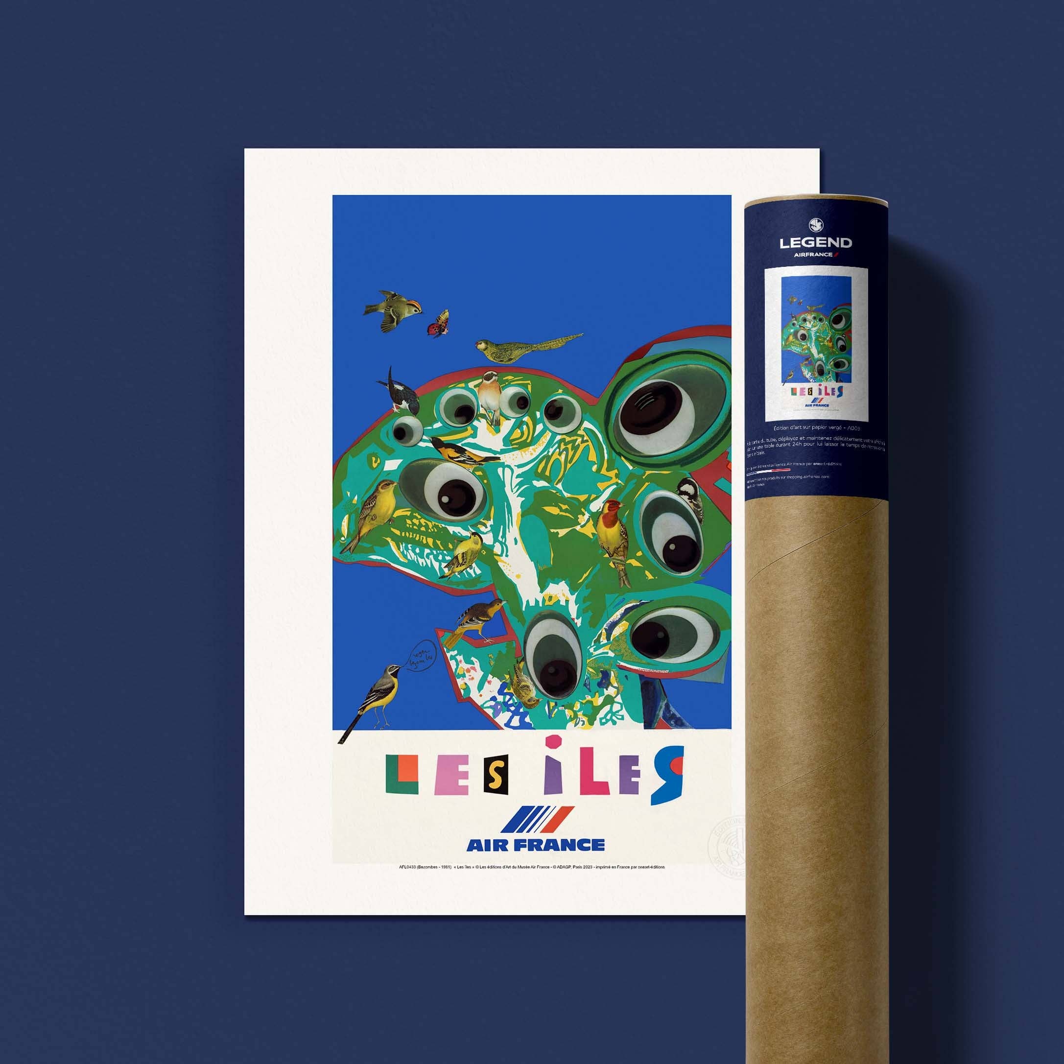 Oneart - Wholesale Poster - Air France Poster / The Islands - AFL04331