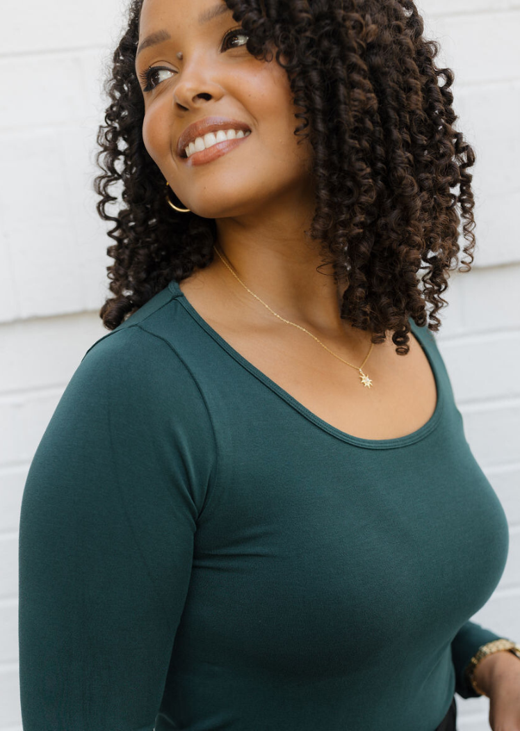 ELIETIAN - Vente Haut en maille – femme - Manches longues réversibles - Coupe incurvée53