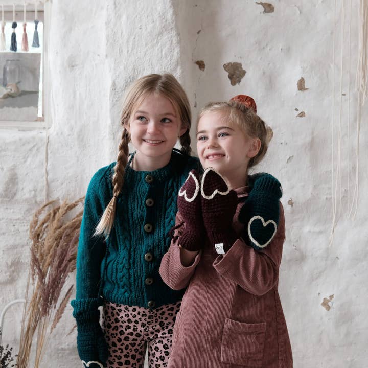 EKA – wholesale Mittens – Child – New Born Baby Heart Mittens14