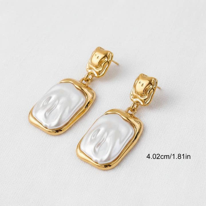 paperln - Wholesale Dangle Earrings - Chic Pearl Stud Earrings with Refined Elegance1