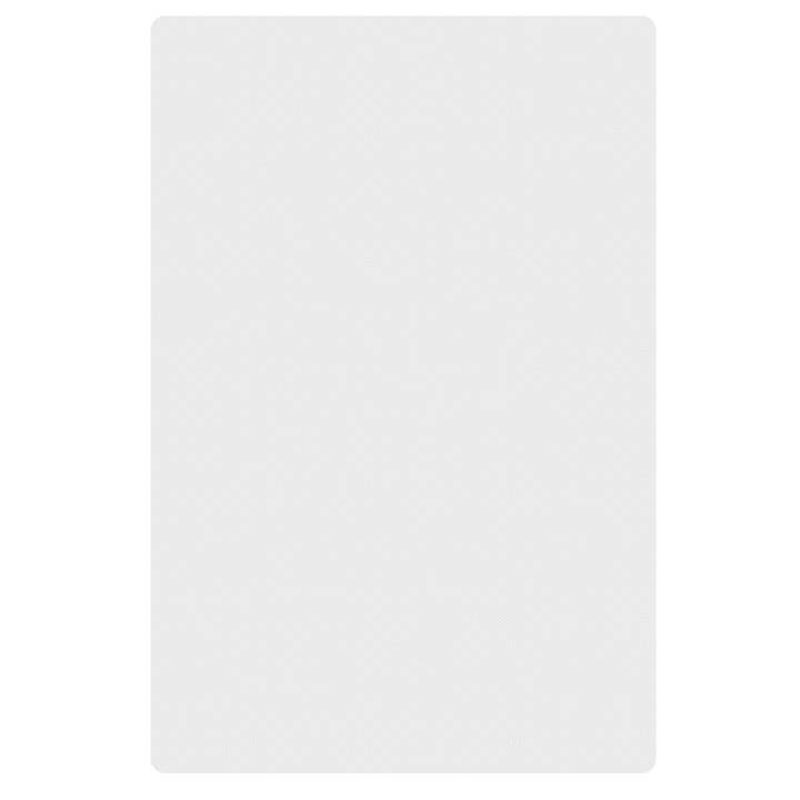 Tavola in PE colorata 20" X 15" X 1/2", bianca, 3/PACCO per la vendita all'ingrosso da parte di KT Supply