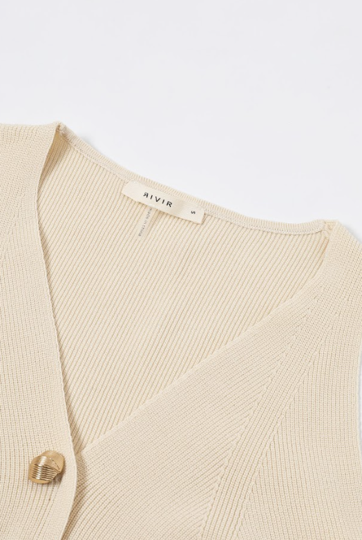 RIVIR – Conjunto de top e calça (roupa NÃO Casual) - Mulher por atacado – Conjunto de Colete de Malha sem Mangas com Calças6