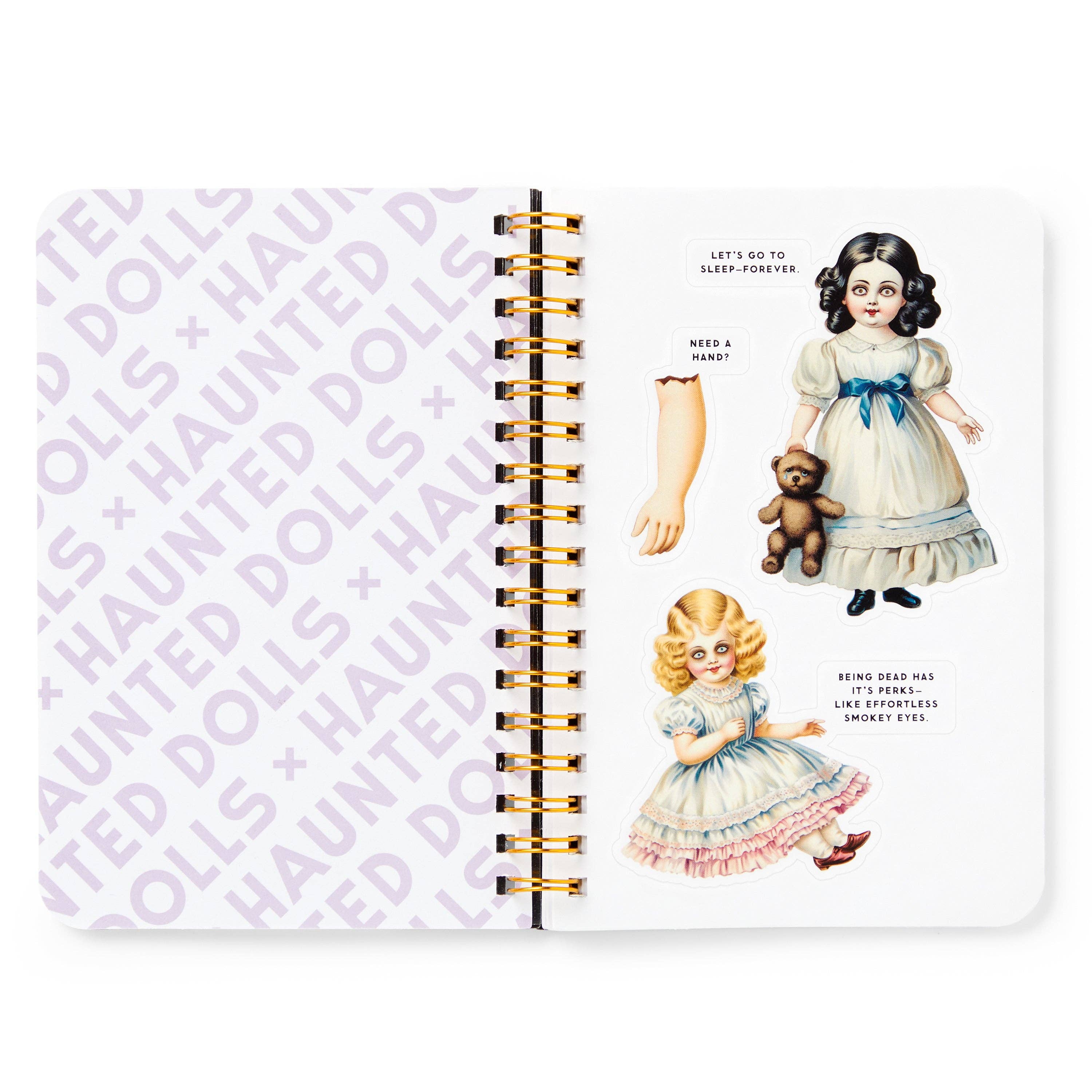 Abrams & Chronicle Books – wholesale Sticker – Haunted Dolls Sticker Book (Sticker Book or Pack)3