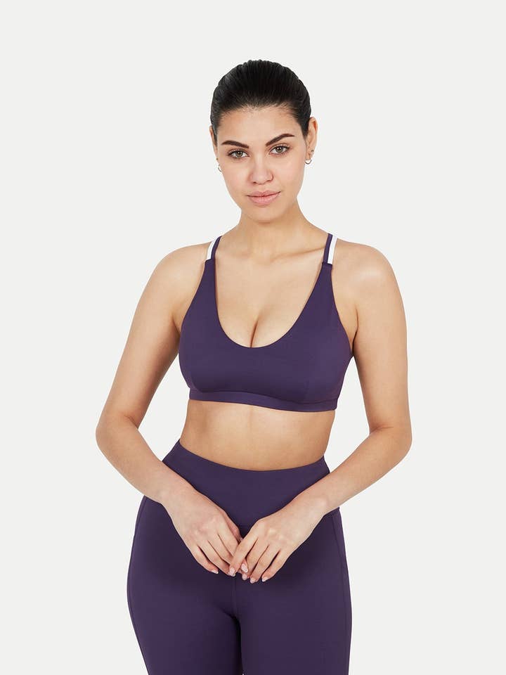 Soutien-gorge Claude - Grape pour la vente par Pocket Sport