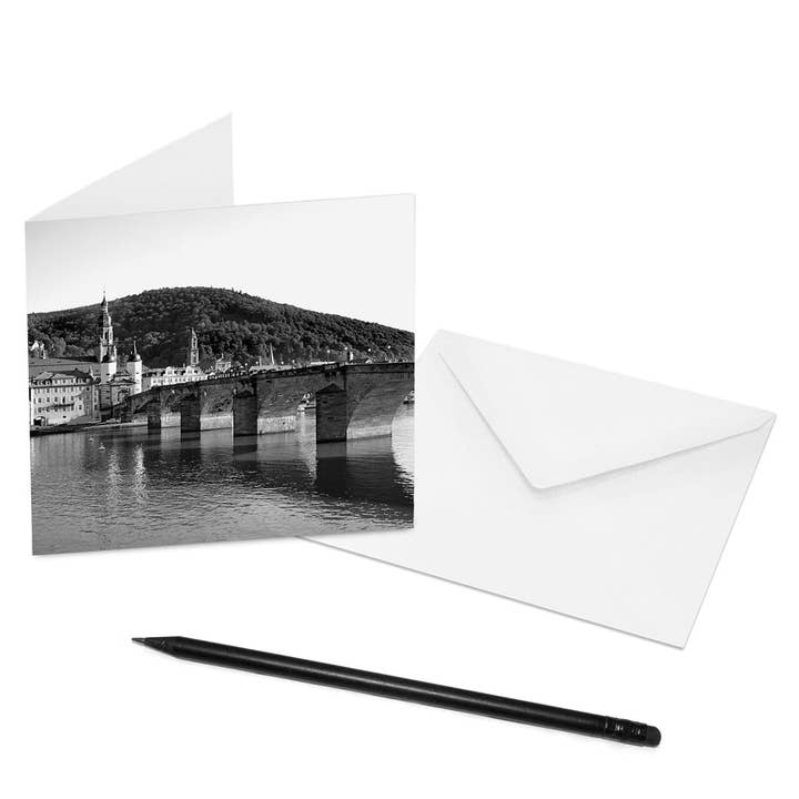 Wenskaart met envelop - Heidelberg - Alte Brücke voor wholesale door COGNOSCO