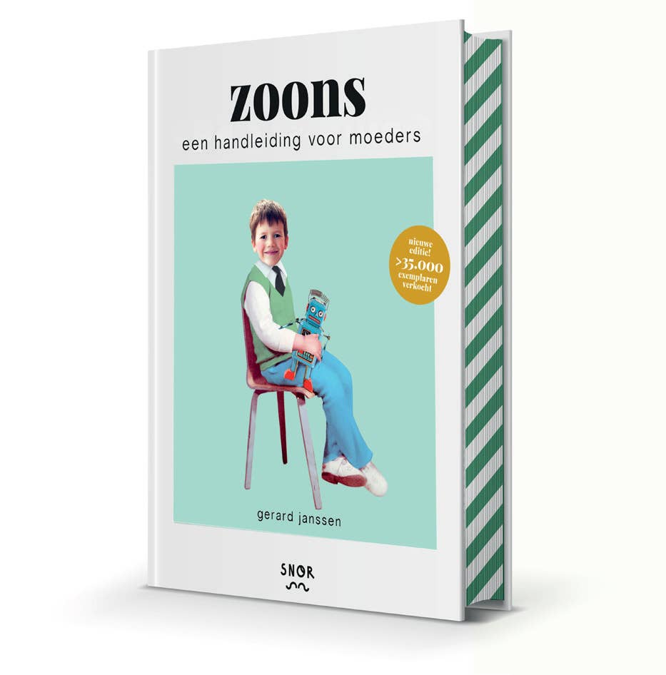 Uitgeverij Snor - Wholesale Boek over familie en relaties - Zoons, handboek voor moeders1