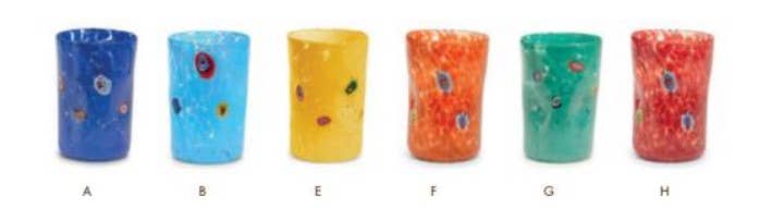 Alice Sturzinger LLC - Wholesale Vase - Murano Glass Bud Vase - Assorted Colors5
