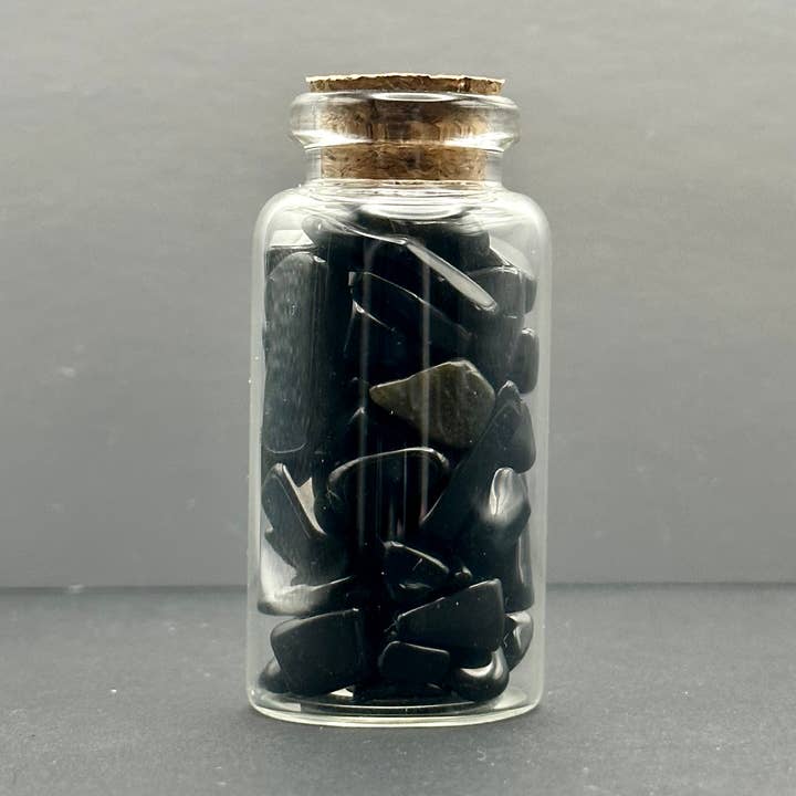 Shield | Flacon de 30 ml de chips de cristal d'obsidienne pour la vente par Midwest Apothecary