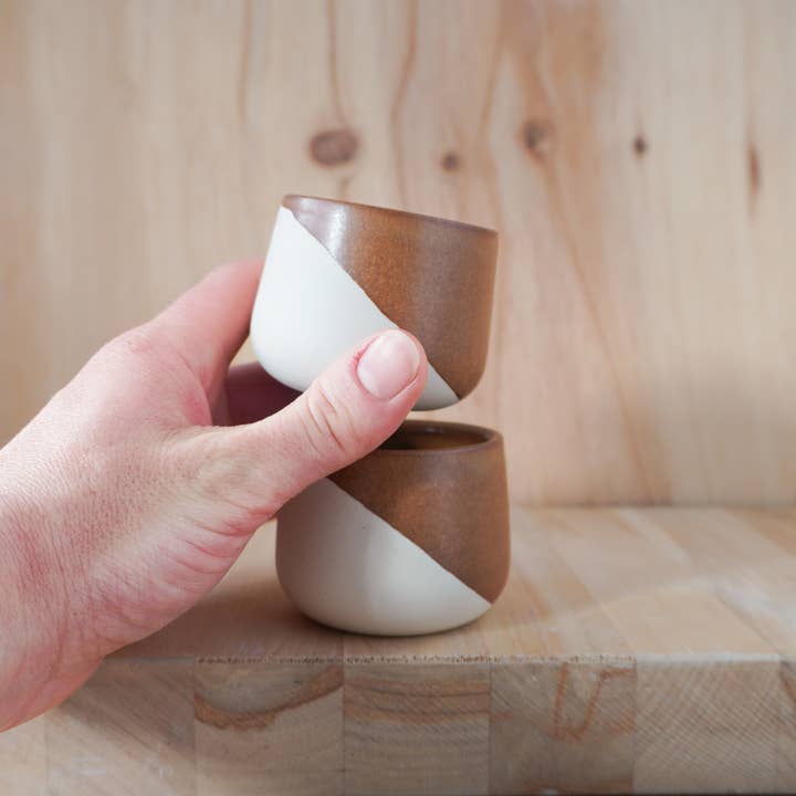 Shelby Page Ceramics - Wholesale Coffee/Tea Cup - Espresso Cup - Core Glazes9